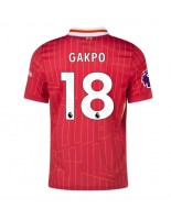 Liverpool Cody Gakpo #18 Domácí Dres 2024-25 Krátký Rukáv